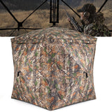 270¬∞ See Through Hunting Blind Tent with Silent Magnetic Door