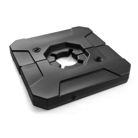 Base de sombrilla en voladizo de 124,28 kg con asas