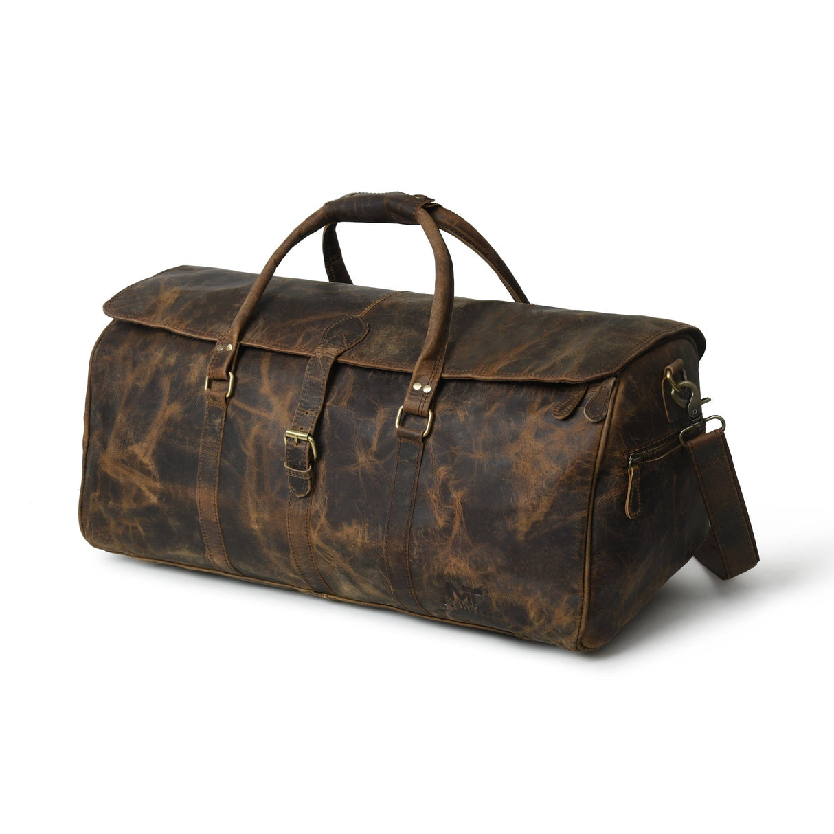 El Bolton Flap Duffel - Marrón Oscuro