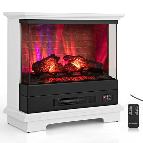 Chimenea independiente de 27 pulgadas con control remoto