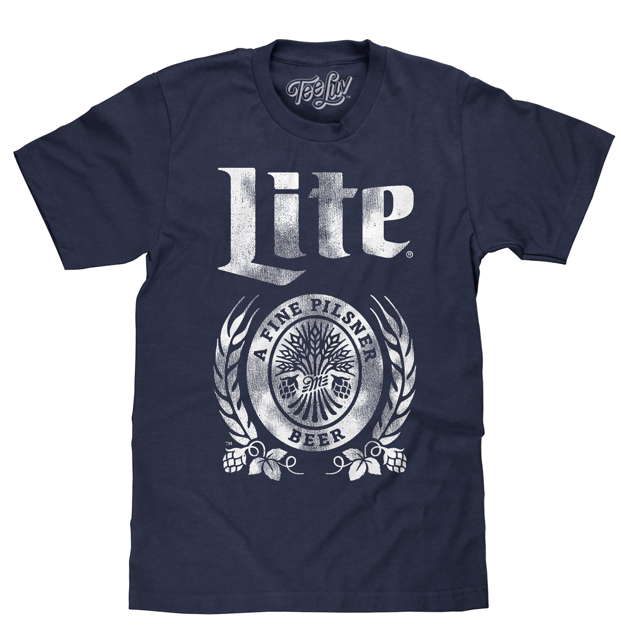 Miller Lite Logo T-Shirt - Navy