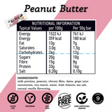 Barrita de proteína con mantequilla de cacahuete 50g x 12 barritas