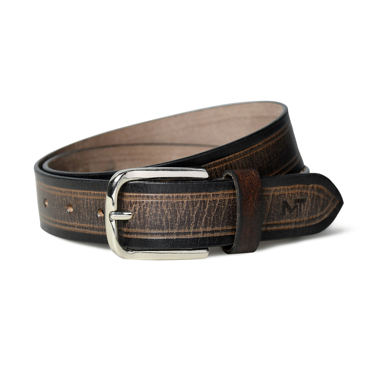 Cinturón de cuero para hombre Drover