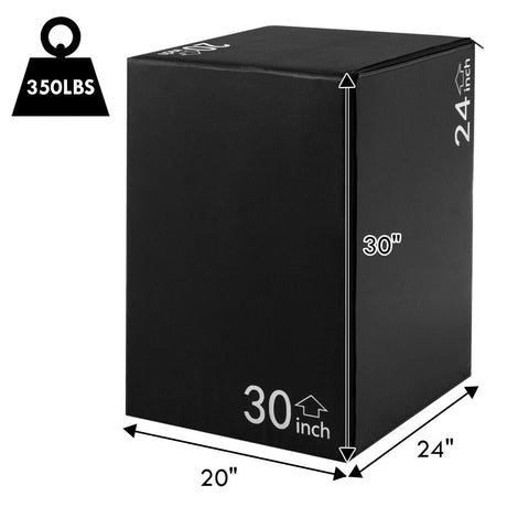 Cajón de salto 3 en 1 de espuma para entrenamiento de salto