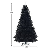 Árbol de Navidad/Halloween Artificial Plegable de 2.29 Metros