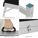 Juego de cornhole con diseño plegable y asa lateral