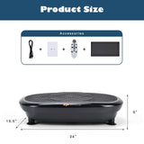 Mini Vibration Body Fitness Platform with Loop Bands