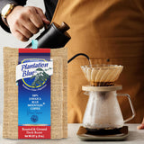 Plantation Blue Café 100% Jamaica Blue Mountain - Tostado Oscuro - 8oz Molido