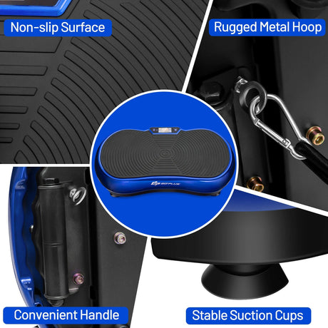 3D Vibration Plate Fitness Machine with Remote Control