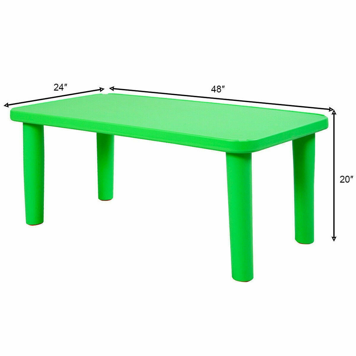 Mesa portátil de actividades de plástico para niños para el hogar y la escuela