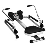 Máquina de remo de doble resistencia hidráulica ajustable para ejercicio