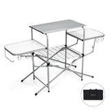 Mesa de barbacoa plegable para exteriores