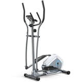 Bicicleta elíptica magnética con monitor LCD y sensor de pulso