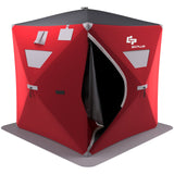 Tienda de pesca de hielo portátil para 2 personas con bolsa