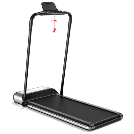 Cinta de correr eléctrica plegable ultrafina con motor, pantalla LCD y bajo nivel de ruido