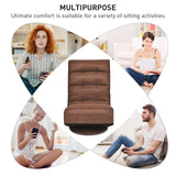 Silla de juego plegable de suelo de 5 posiciones