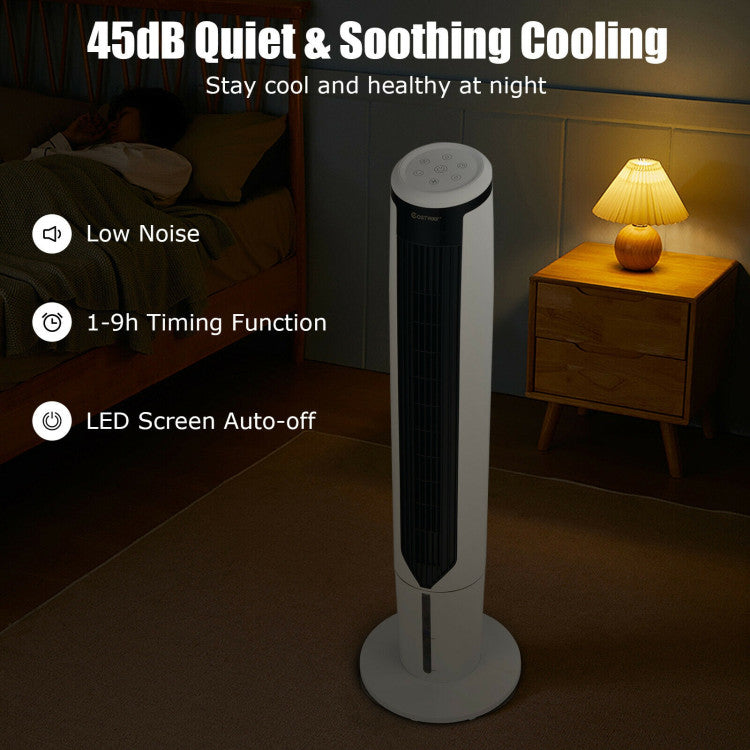 Ventilador de torre de 41" con 3 modos y velocidades
