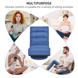Silla de juego plegable de suelo de 5 posiciones