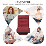 Silla de juego plegable de suelo de 5 posiciones