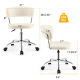 Silla de oficina Sherpa ajustable para computadora Silla giratoria para tocador