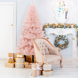 6/7 Feet Artificial Christmas Tree Hinged Full Fir Tree