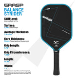 Pala de Pickleball Grasp - 16 mm