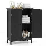 Mueble Armario de Doble Puerta para Suelo de Baño