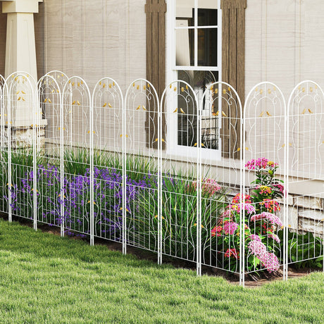 Paquete de 2 celosías de metal de 71 x 20 pulgadas, soportes inoxidables para plantas trepadoras para jardín
