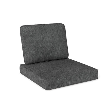 Juego de 2 cojines para patio exterior con fundas extraíbles