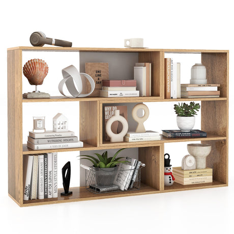Estante de libros de 2 piezas, separables, para suelo, esquina, exhibición, almacenamiento