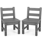 2 Pieces Kids Learning Chair set with Backrest