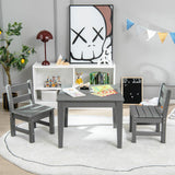 2 Pieces Kids Learning Chair set with Backrest