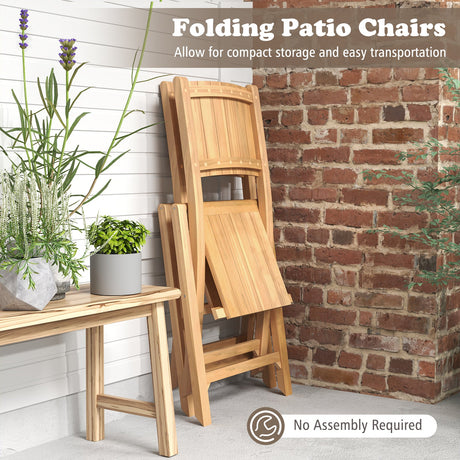 2 sillas de comedor de exterior de madera de teca con asiento de listones
