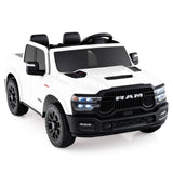 2 Seater 24V Ride on Toy for Big Kids Licensed Ram Truck with Remote and Music