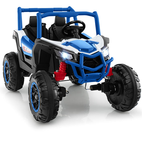 UTV infantil de 2 plazas con control remoto 2.4G para niños mayores de 3 años