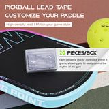 Cinta de plomo para pickleball - Negra