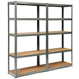 2 Pcs Storage Shelves Garage Shelving Units Tool Utility Shelves