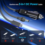 3-in-1 Power Cable for Starlink Mini | Car + USB-C + DC Input | 2M-5M