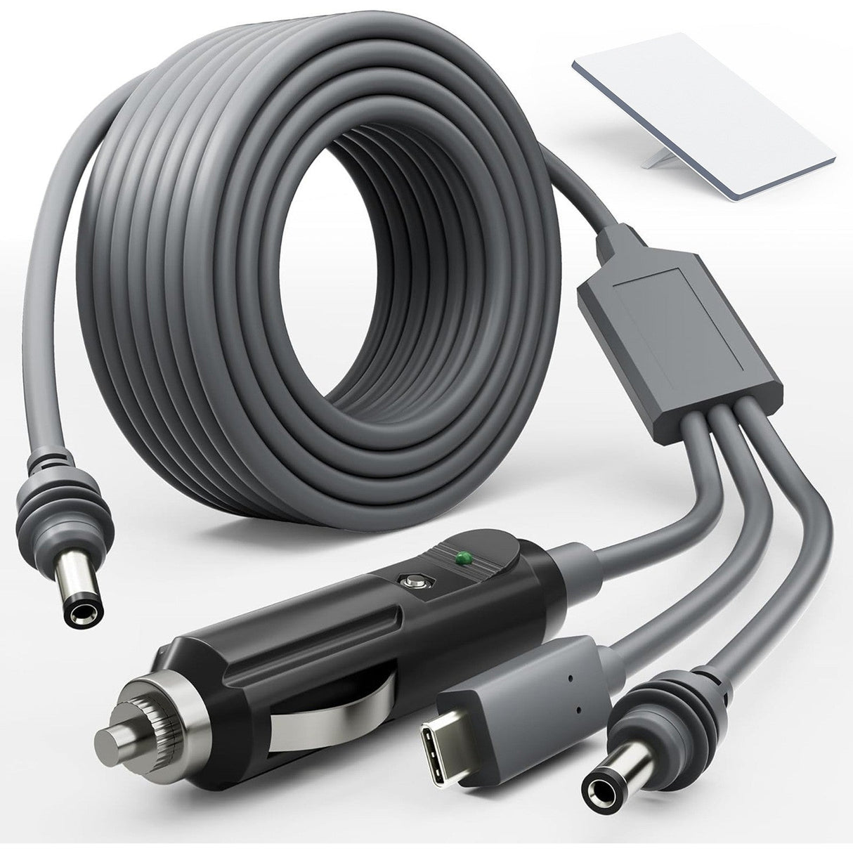 3-in-1 Power Cable for Starlink Mini | Car + USB-C + DC Input | 2M-5M