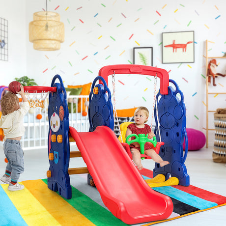 Columpio y Escalador 3 en 1 para Niños Pequeños