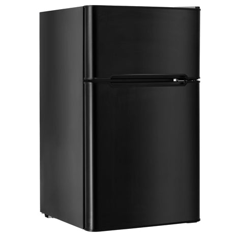Refrigerador compacto de acero inoxidable de 3.2 pies cúbicos