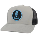 Gorra Trucker HOOey "Rose" HOG (Gris/Negro)
