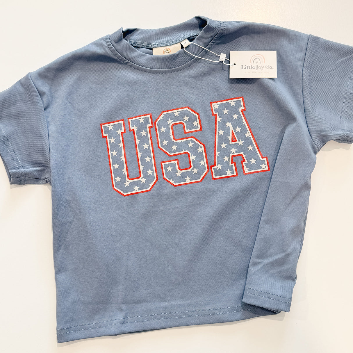 USA Stars Oversized Tee