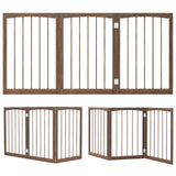 30 Inch Tall Wooden Pet Fence for Cats Small and Medium Dogs