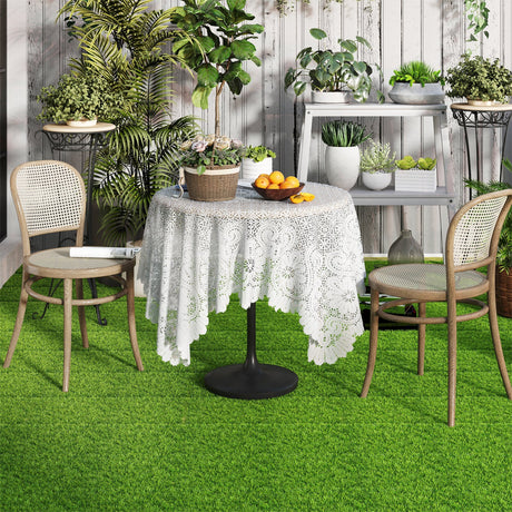 30 UDS Losetas de césped artificial encajables