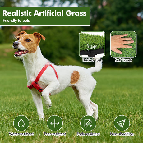 30 UDS Losetas de césped artificial encajables