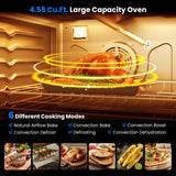 30 Inches 120V Natural Gas Range with 5 Burners Cooktop