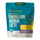 Café con leche de diente de león instantáneo