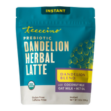 Café con leche de diente de león instantáneo