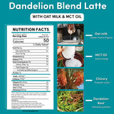 Café con leche de diente de león instantáneo